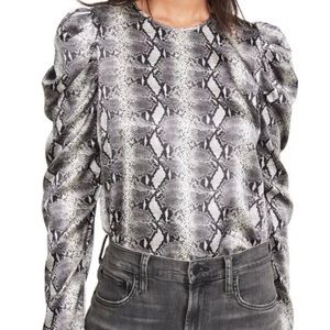 Generation love snakeskin long sleeve